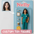 Custom 3D Effect Action Figure Pack Packaging Toy Box Style Art Gift Personalized Acrylic Car Hanger Gift for Mother
