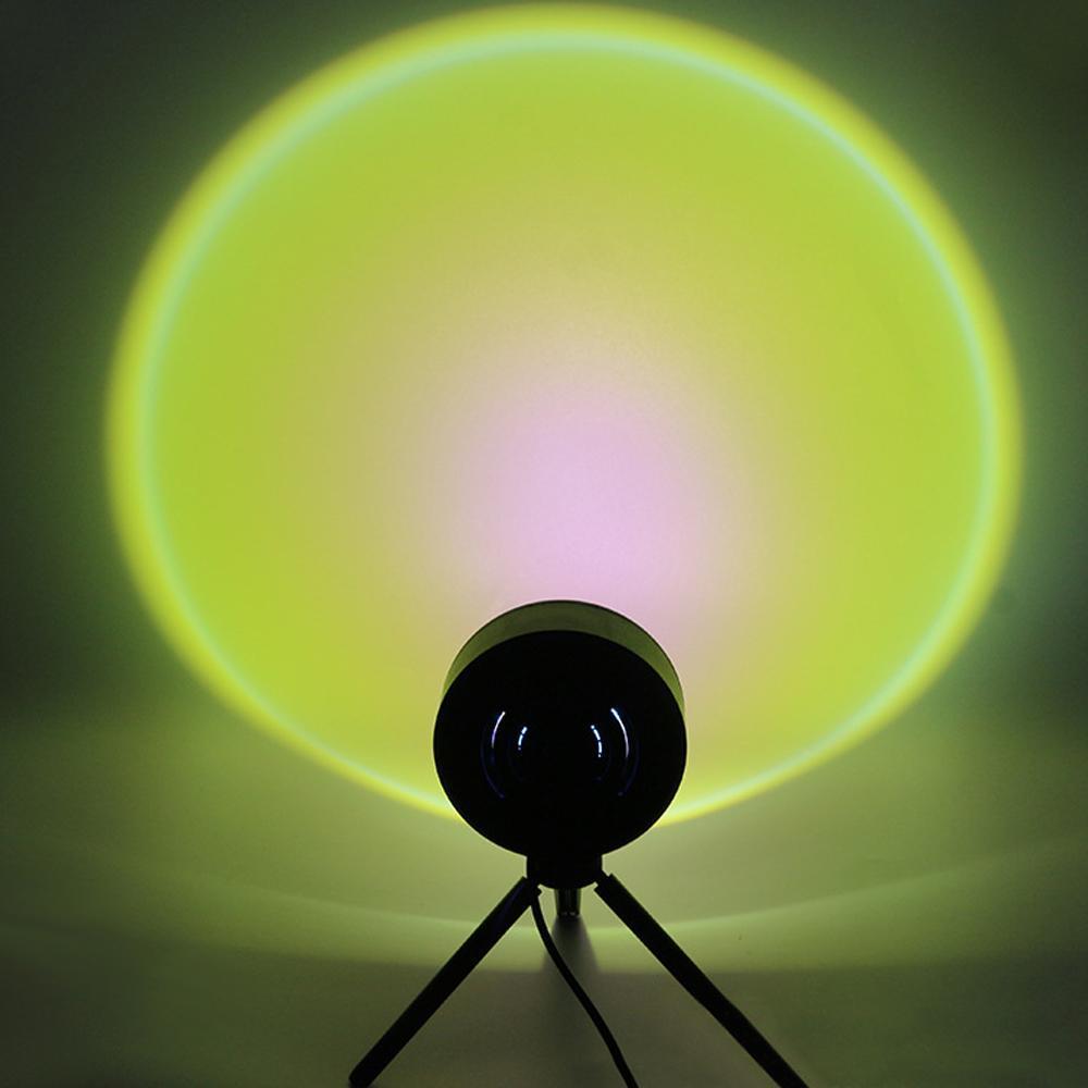 Sunset Lamp Christmas Gifts Rainbow Light Decor for Bedroom Aura Glow Lights Tiktok