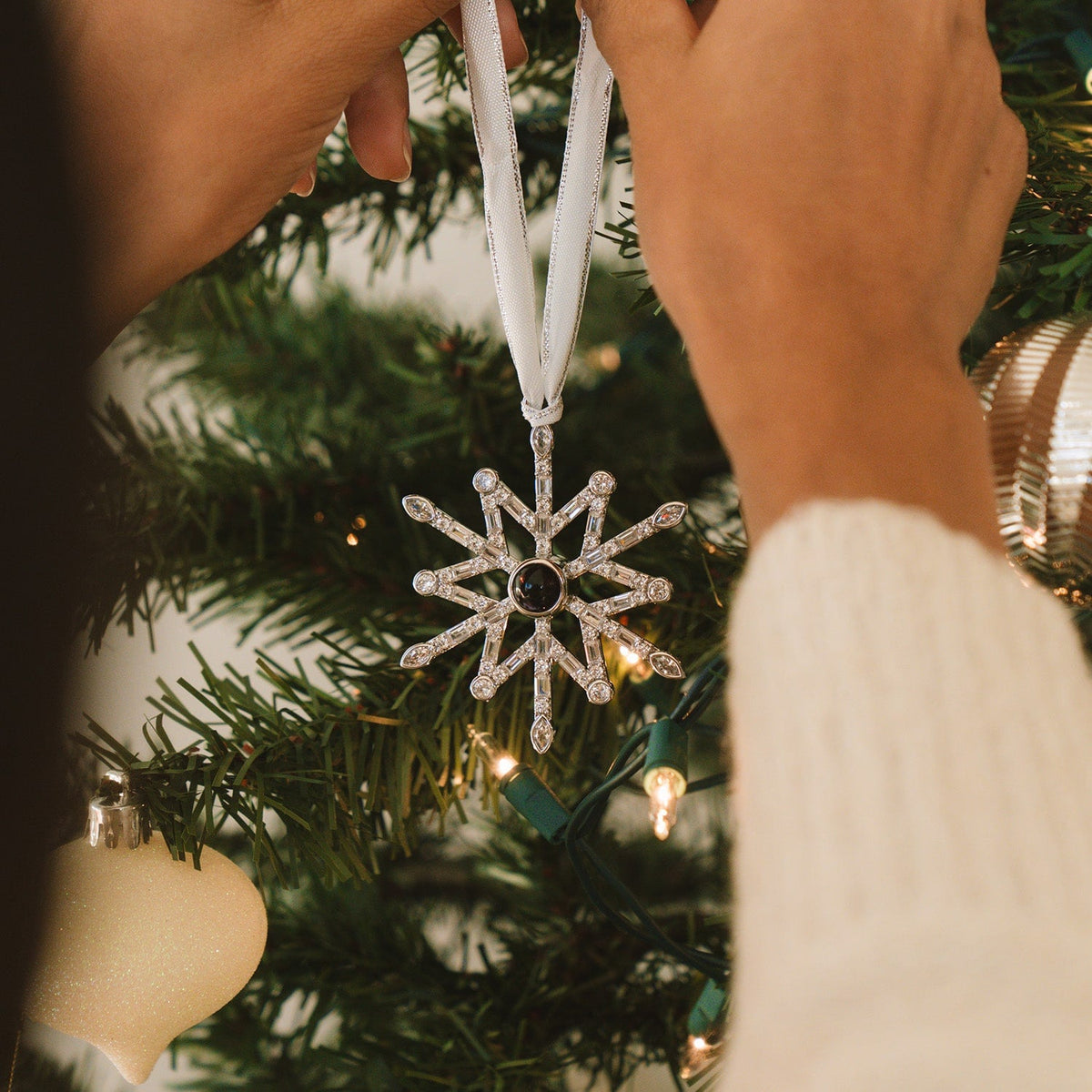 Personalized Cross Photo Ornament Christmas Gifts