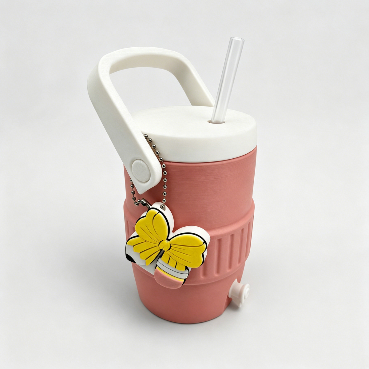 12oz Can Cooler Sleeve Holder Mini Water Jug Shaped Silicone Tumbler Boot Travel Beer Cozy Cup Accessory Gift for Teen Girls