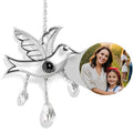 Personalized Cardinal Photo Sun Catcher Projection Car Ornaments Memorial Gift