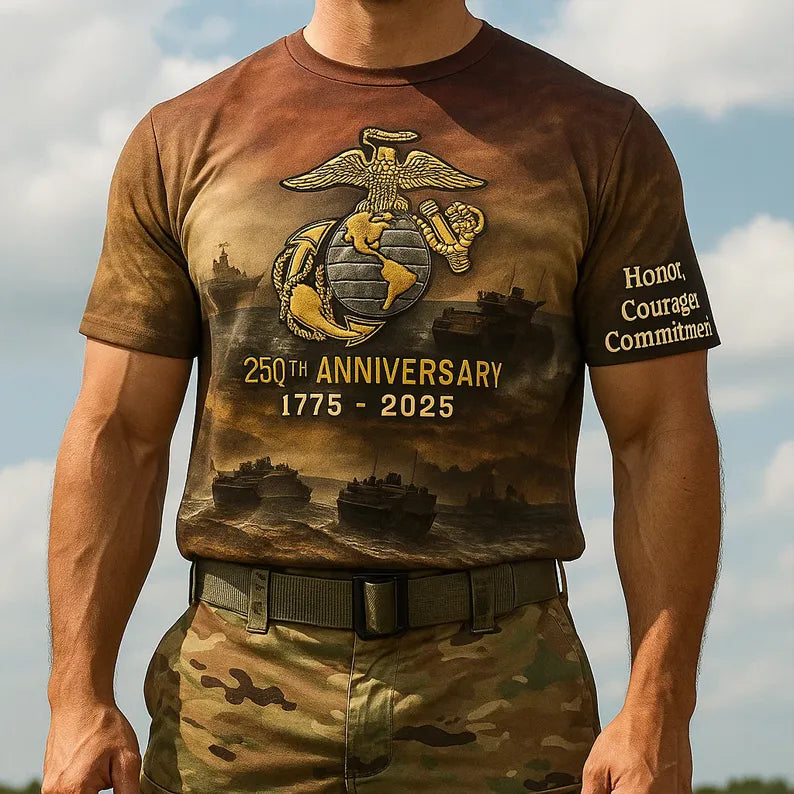 USMC 250th Anniversary T-shirt