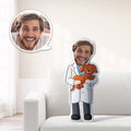Custom Pet Doctor Minime Throw Pillow Unique Personalized Minime Throw Pillow Give Your Lover The Most Meaningful Gift