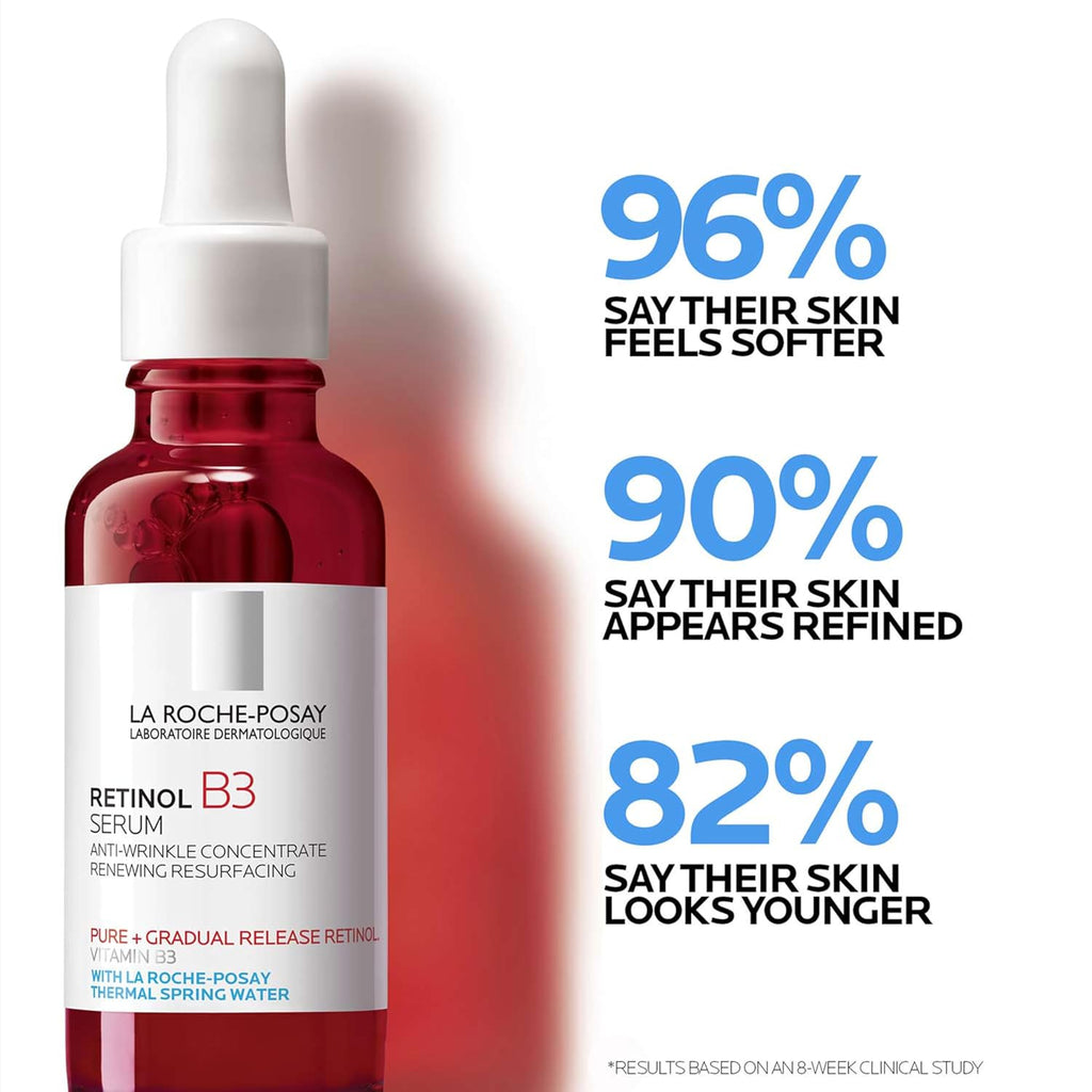 La Roche-Posay Pure 12% Vitamin C Serum For Face With Hyaluronic Acid & Salicylic Acid, Hydrating Fa