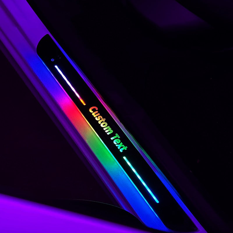 Custom Led Door Light Personalized Glow Custom Car Decoration