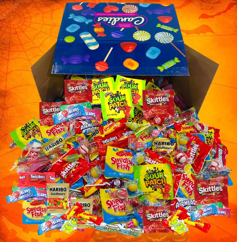 Bulk Fun Size Assorted Halloween Candy 6.25 LBS  Individually Wrapped