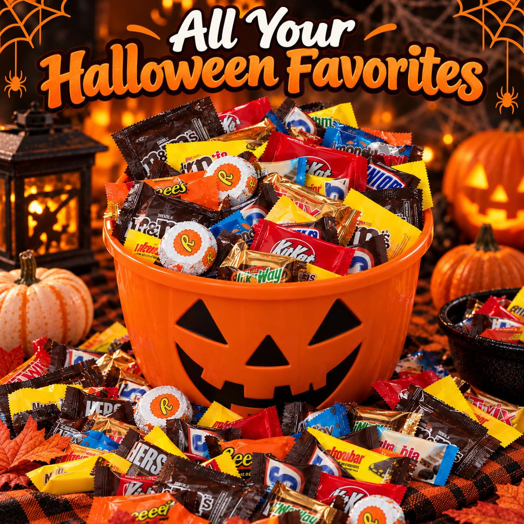 Assorted Candy Variety Pack 5 lb, 225 Ct - Individually Wrapped Chocolate