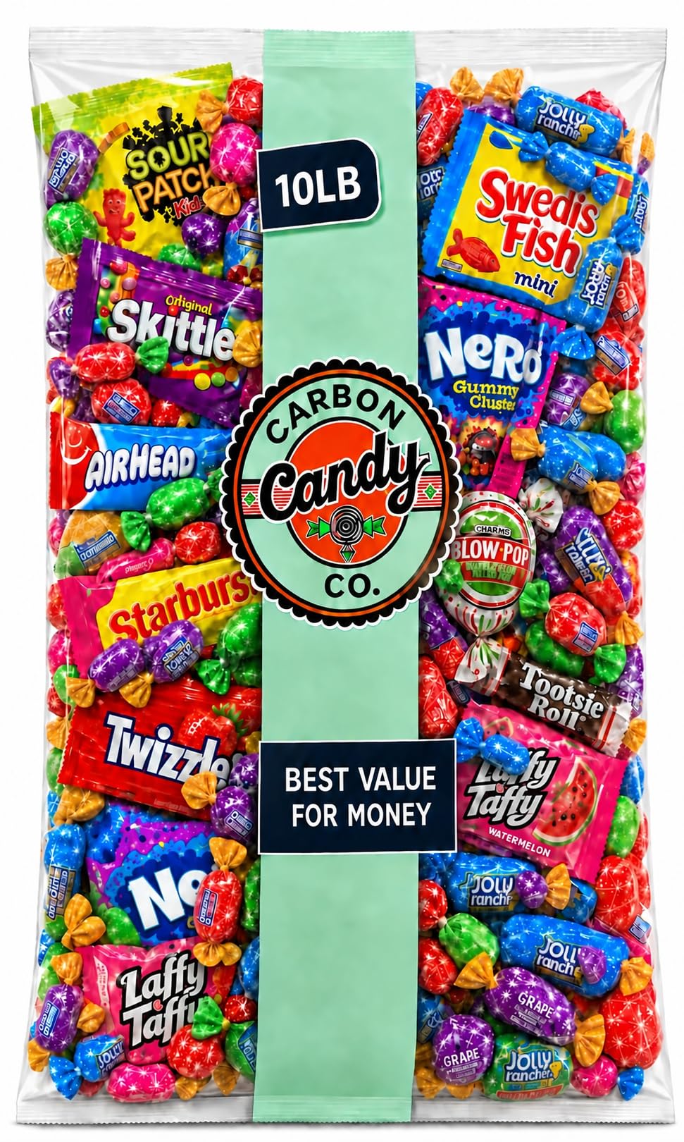 Pinata Candy Variety Pack - 10 Lb Assorted Mix, Halloween Candies for Kids