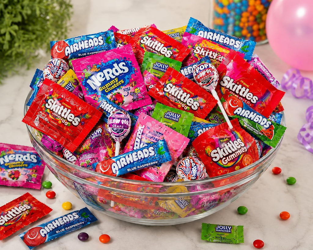 Ultimate Assorted Candy Party Mix - 2 LB Bag - Mega Variety Bulk Assortment - Individually Wrapped C