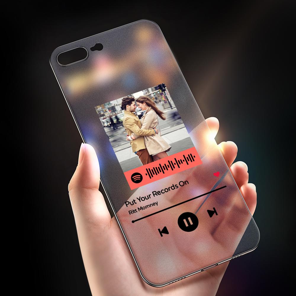 Custom Spotify Code iPhone Case Music Protection Creative Gifts