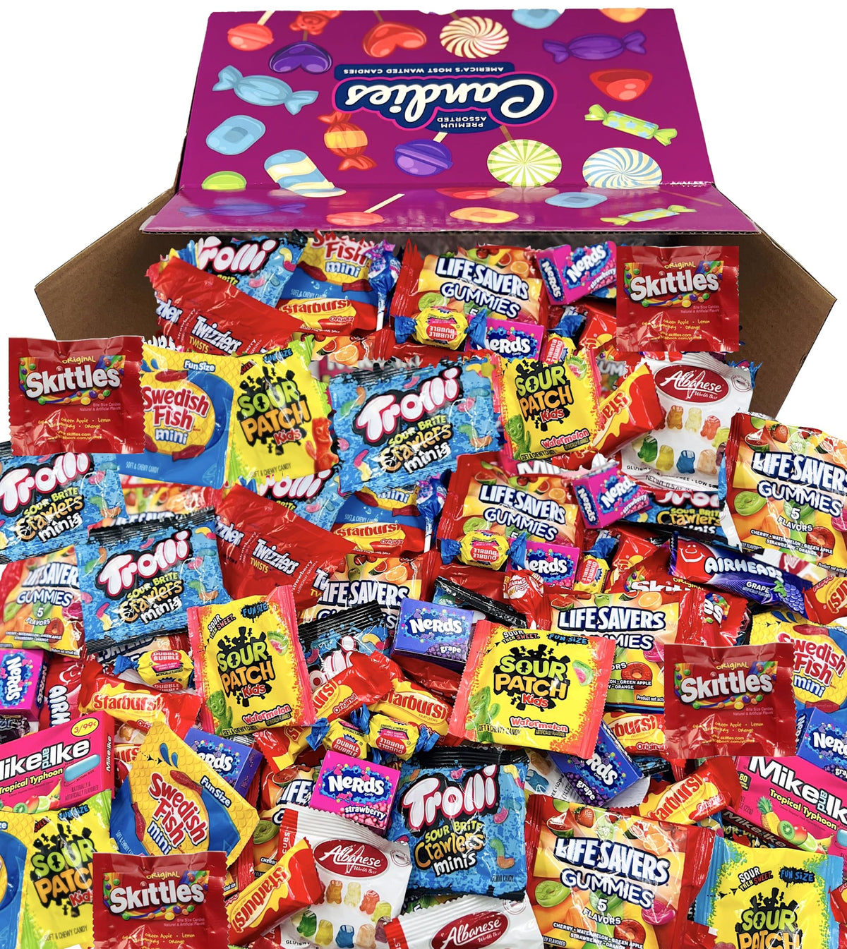 Bulk Fun Size Assorted Halloween Candy 6.25 LBS  Individually Wrapped