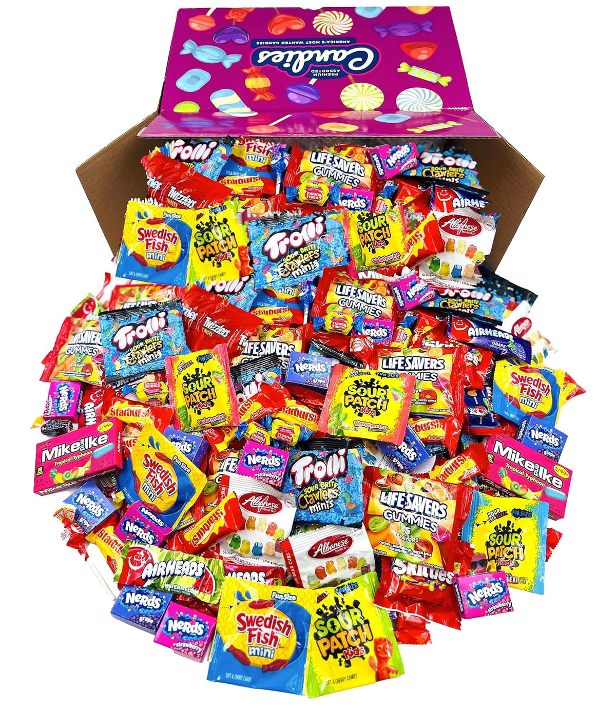 Bulk Fun Size Assorted Halloween Candy 6.25 LBS  Individually Wrapped