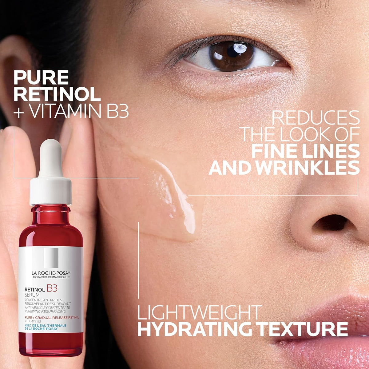 La Roche-Posay Pure 12% Vitamin C Serum For Face With Hyaluronic Acid & Salicylic Acid, Hydrating Fa