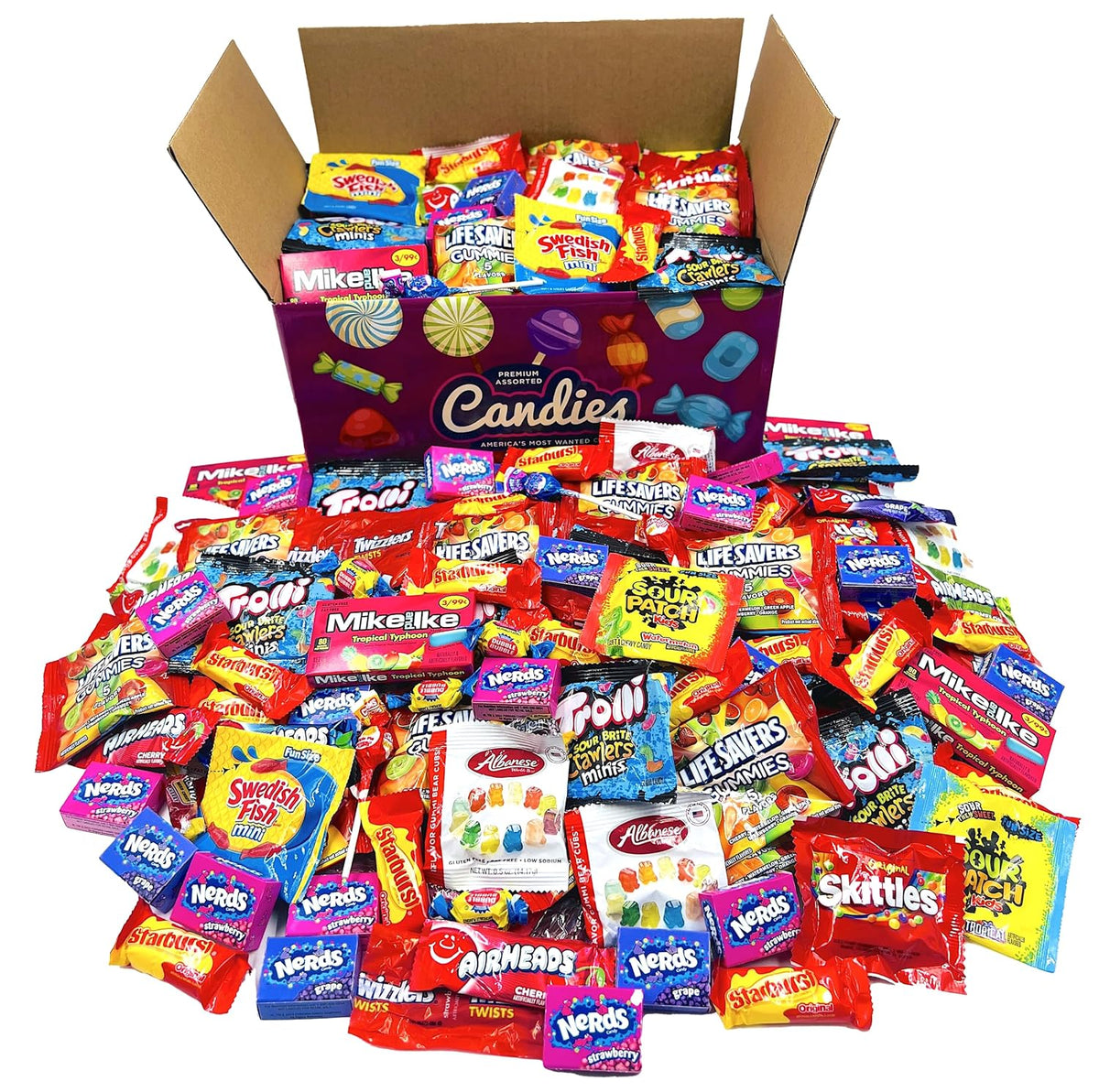 Bulk Fun Size Assorted Halloween Candy 6.25 LBS  Individually Wrapped