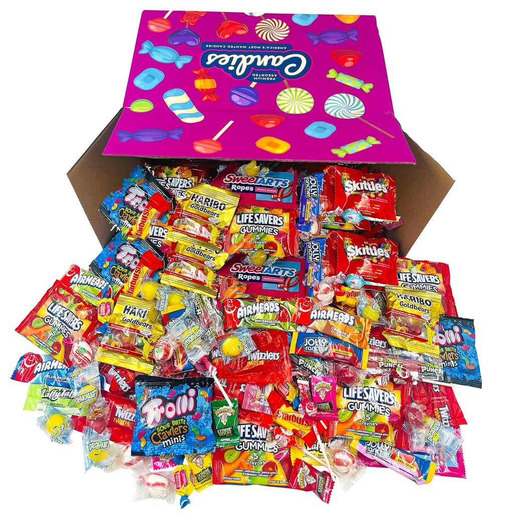 Bulk Fun Size Assorted Halloween Candy 6.25 LBS  Individually Wrapped