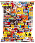 Assorted Candy Variety Pack 5 lb, 225 Ct - Individually Wrapped Chocolate