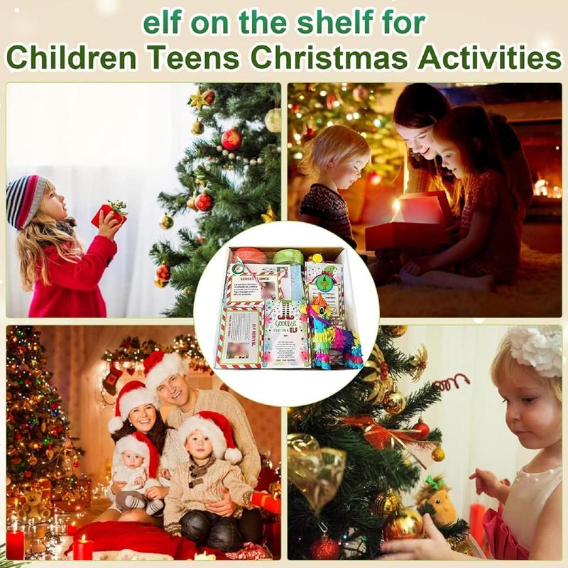 2024 Elf Kit 24 Days Of Christmas Elf Kits For Christmas Elf On The Shelf 24 Day Kits Christmas Activities Christmas Countdown Gift Set