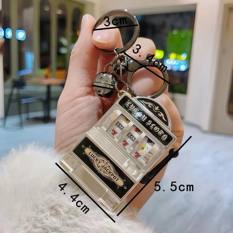 Mini Spinning Machine keychain Cool Designed Keychain Creative Keychain Stress Relief Keychain