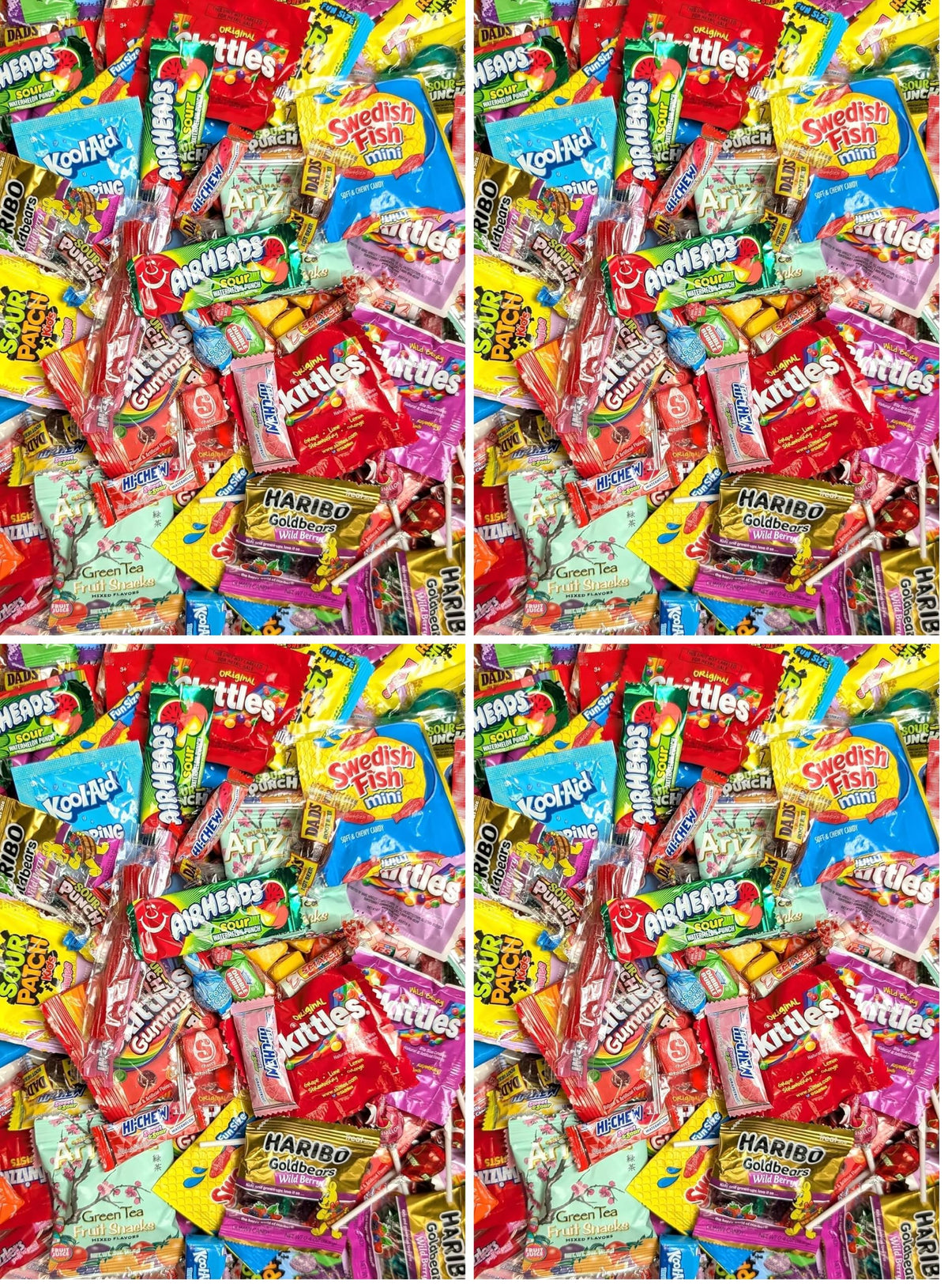 Candy Variety Pack - Assorted Candy Party Mix - 4 LB Bag - Sweets Assortment - Bulk Individually Wra