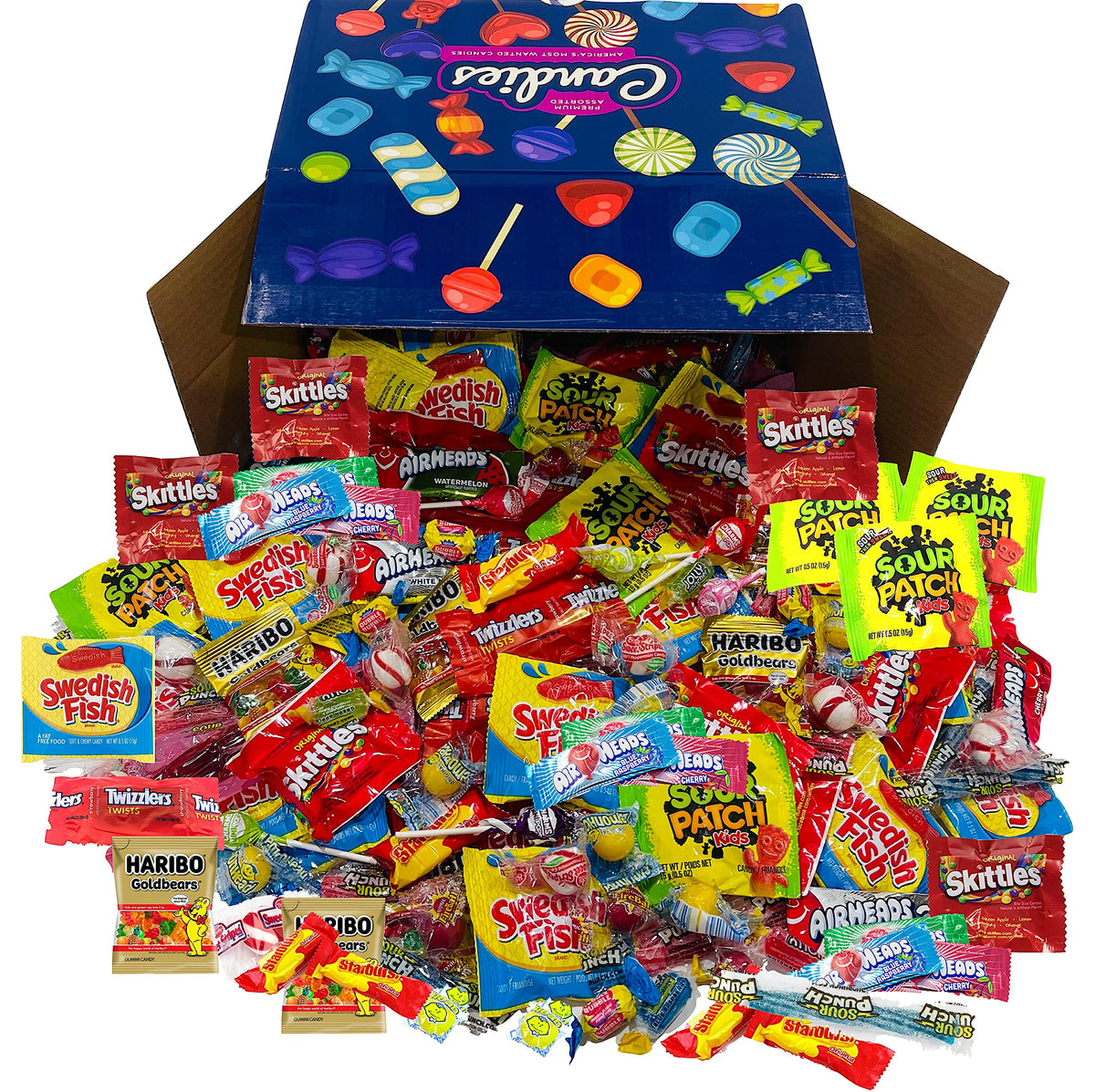 Bulk Fun Size Assorted Halloween Candy 6.25 LBS  Individually Wrapped