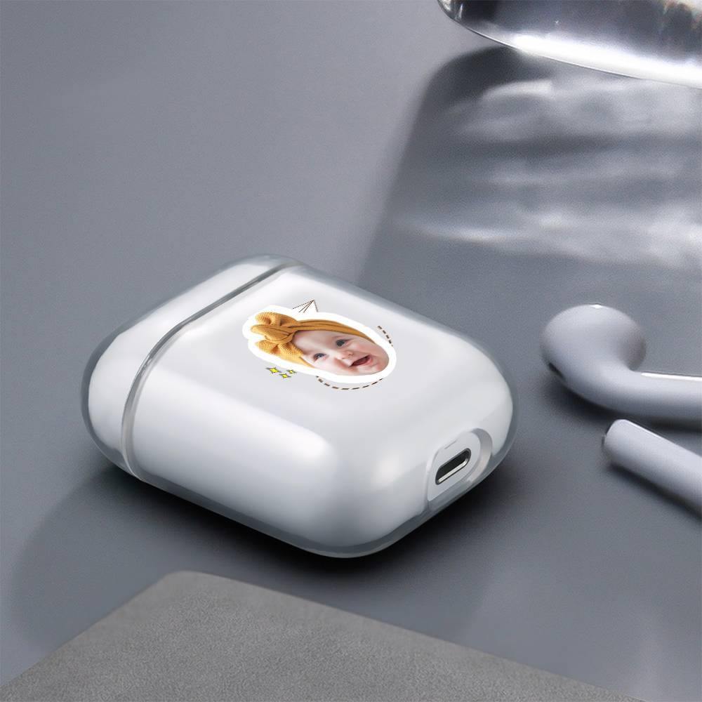 Custom Photo AirPods Case Always Love You Baby Earphone Case Transparent - Avatar