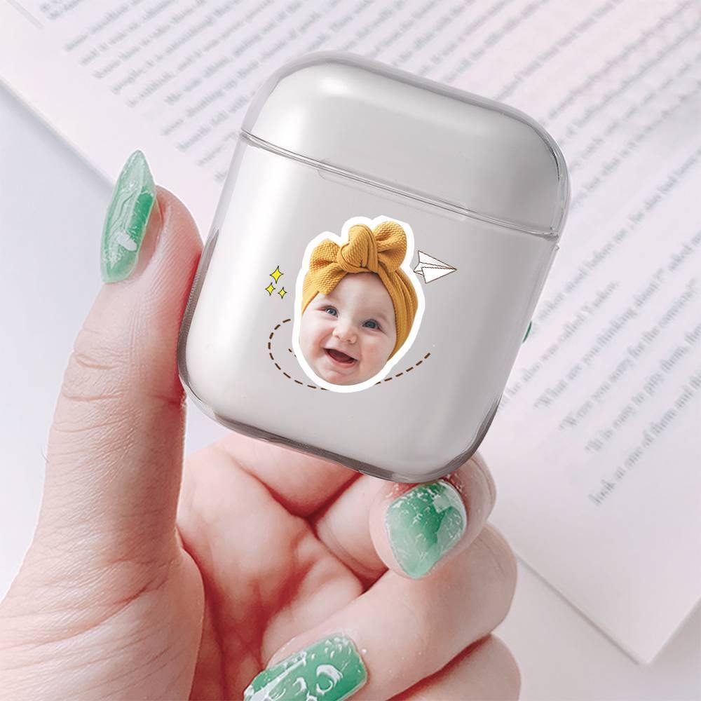 Custom Photo AirPods Case Always Love You Baby Earphone Case Transparent - Avatar