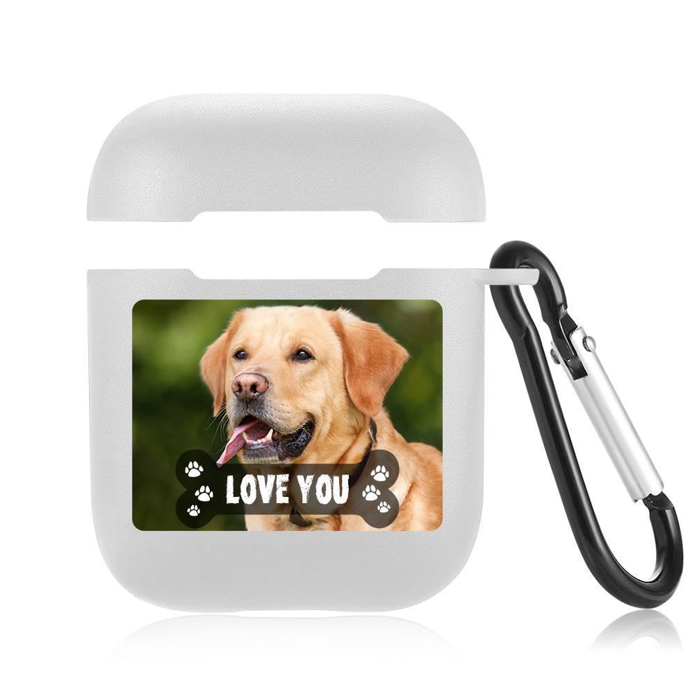 Custom Photo Airpods Case Earphone Case Transparent Cute Pet - Avatar