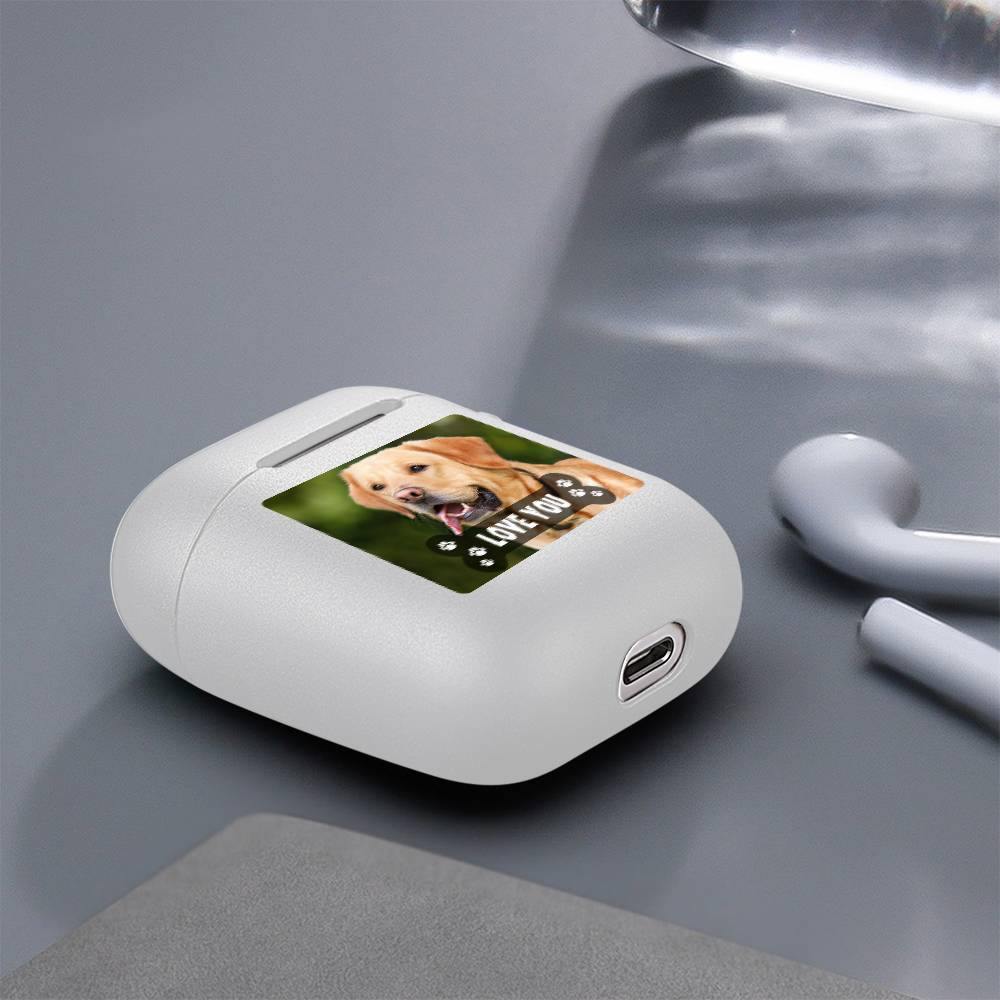 Custom Photo Airpods Case Earphone Case Transparent Cute Pet - Avatar