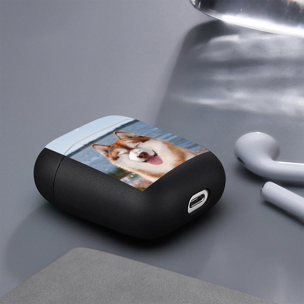 Airpods Case Photo Airpods Case for Airpods 2nd Black Cute Pet