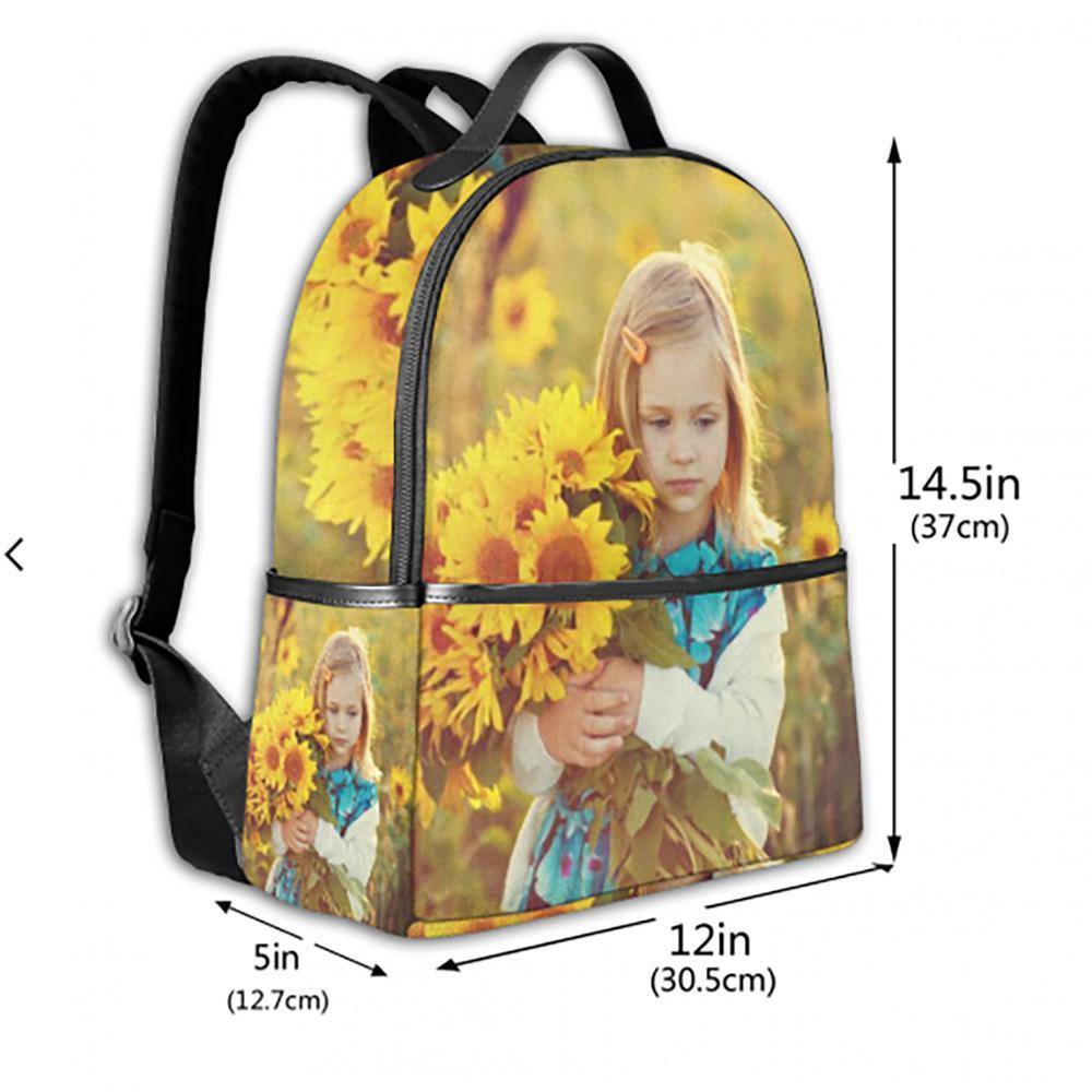 Personalized Photo Backpack All Print Graduation Gifts