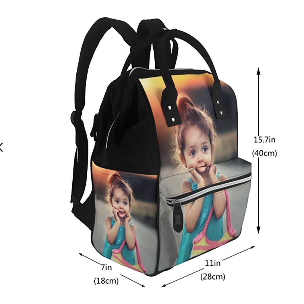 Personalized Photo Mummy Backpack for Baby
