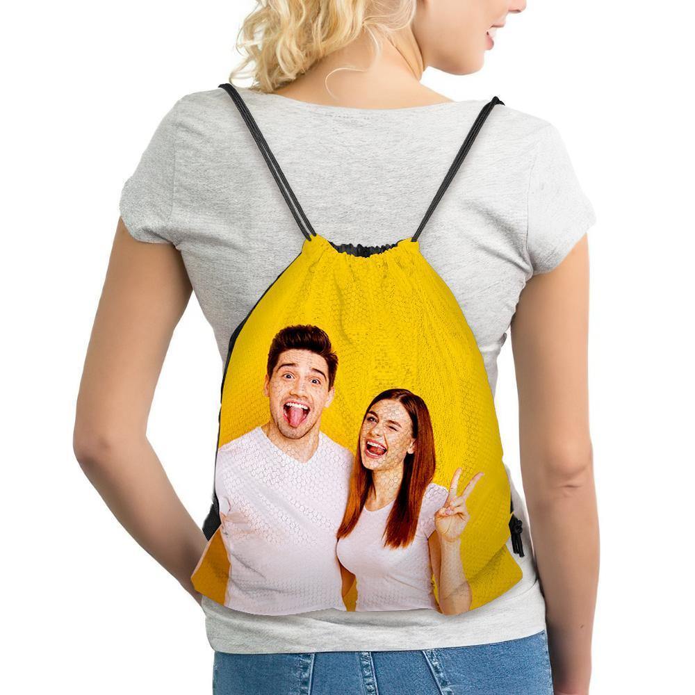 Custom Drawstring Bag Photo Sportpack
