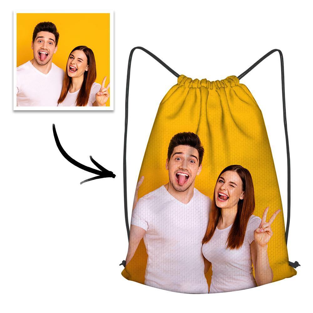 Custom Drawstring Bag Photo Sportpack