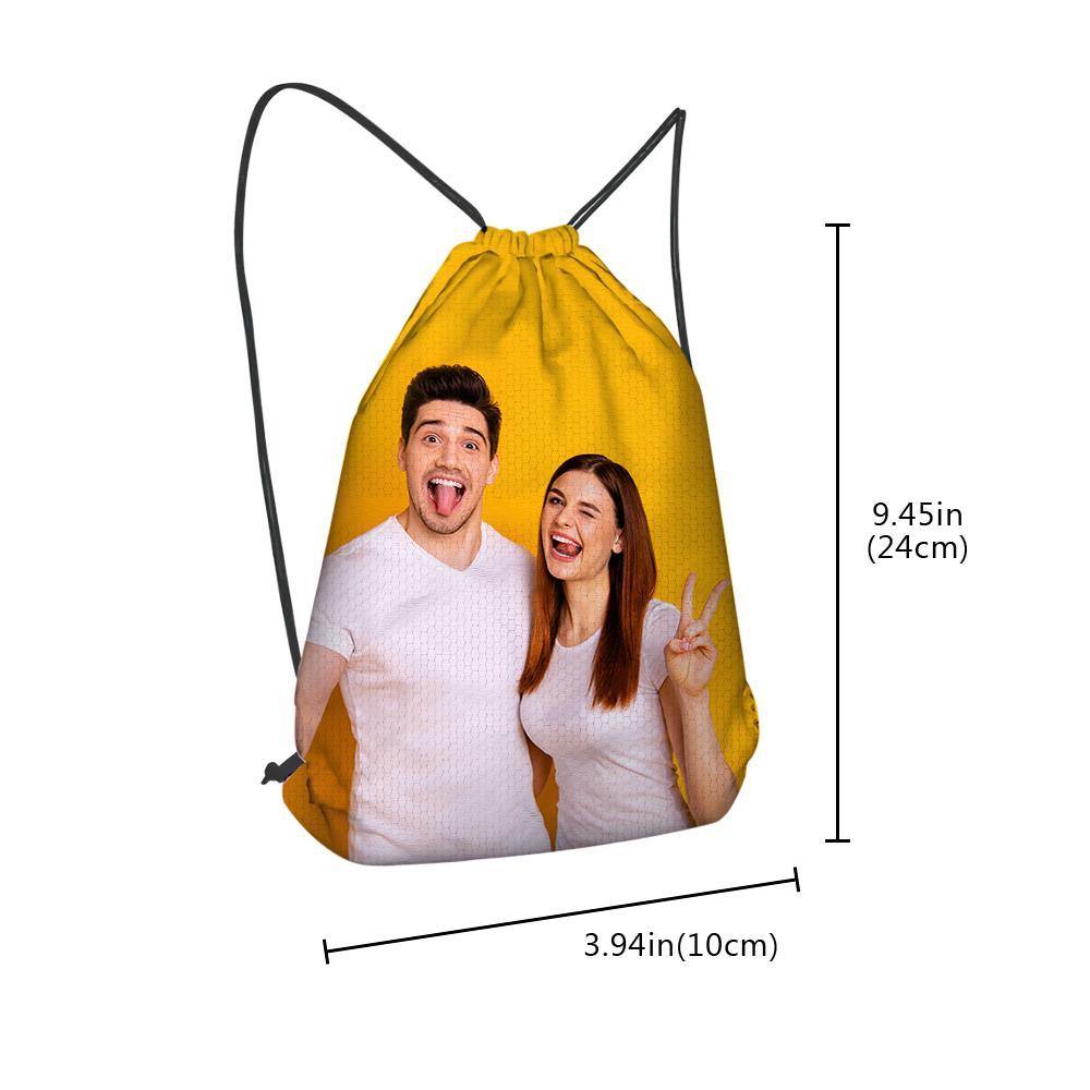 Custom Drawstring Bag Photo Sportpack