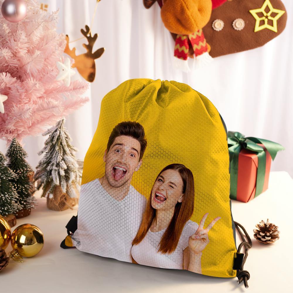 Custom Drawstring Bag Photo Sportpack