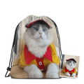 Custom Drawstring Bag Photo Sportpack My Little PUFF