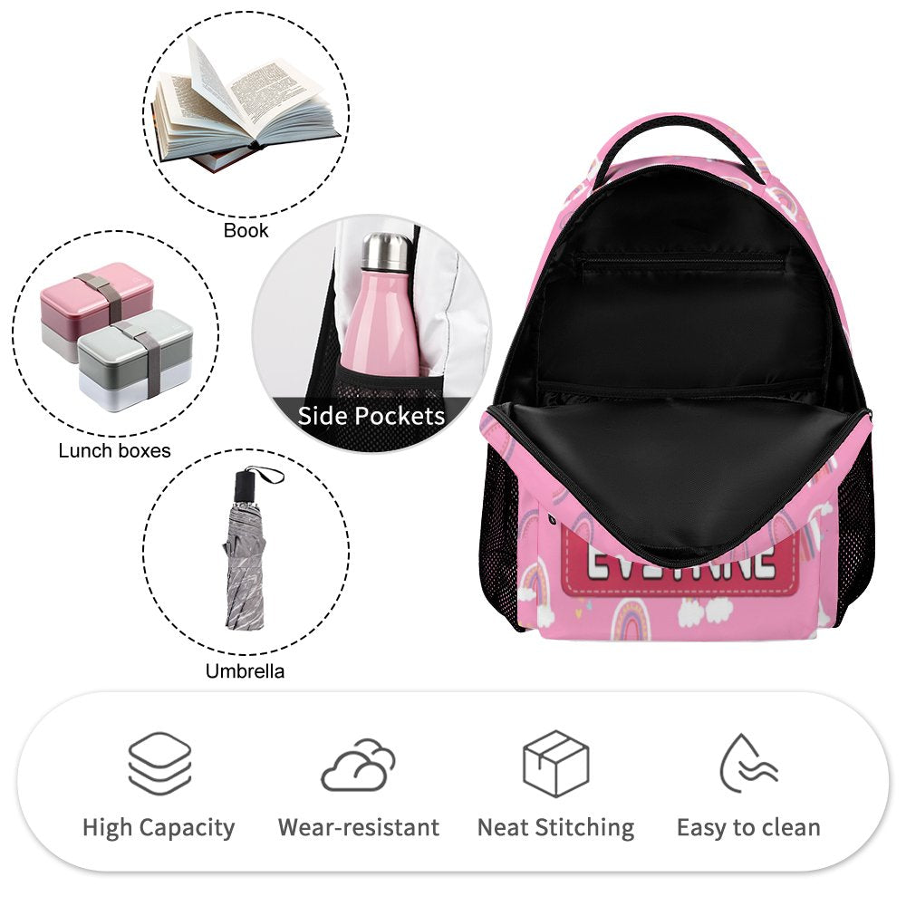 Custom Kids Backpack Personalized Backpack with Name A Good Back To School Gift For Kids