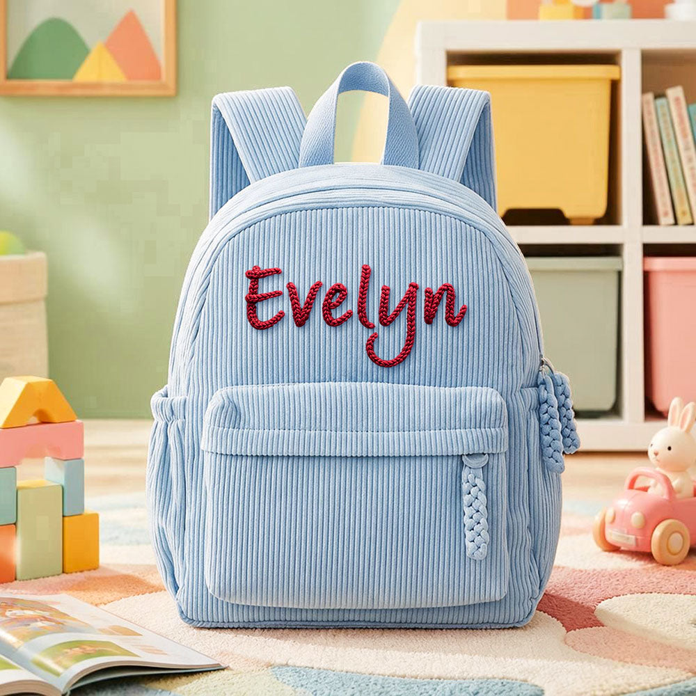 Personalized Toddler Backpack – Custom Kindergarten Backpack, Back to School & Summer Camp Bag