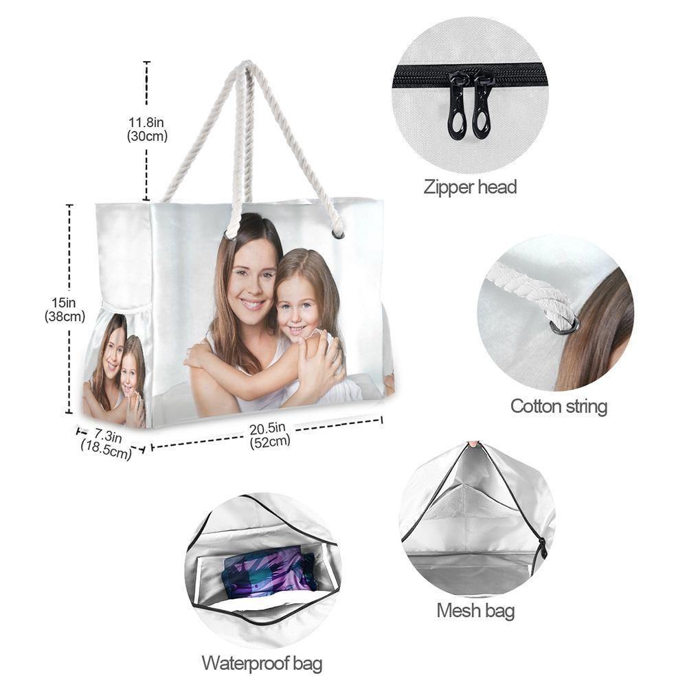 Photo Handbag Full Printed Mom & Baby