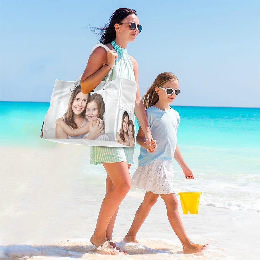 Photo Handbag Full Printed Mom & Baby