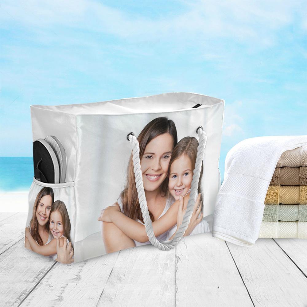 Photo Handbag Full Printed Mom & Baby