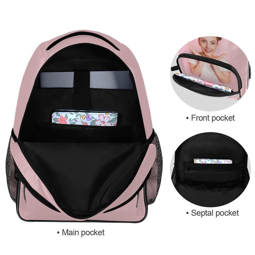 Photo Backpack Beautiful Girl