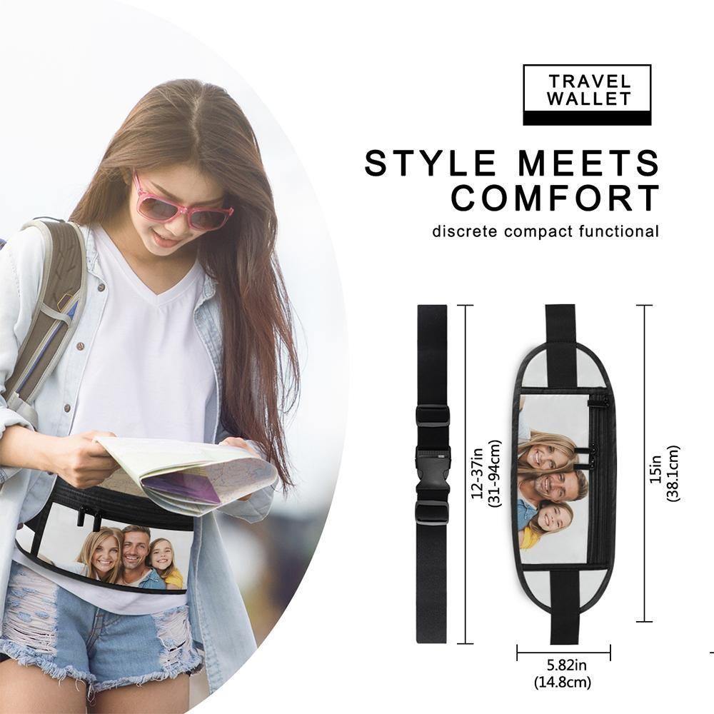 Photo Travel Wallet Belt Bag Style Meets Comfort