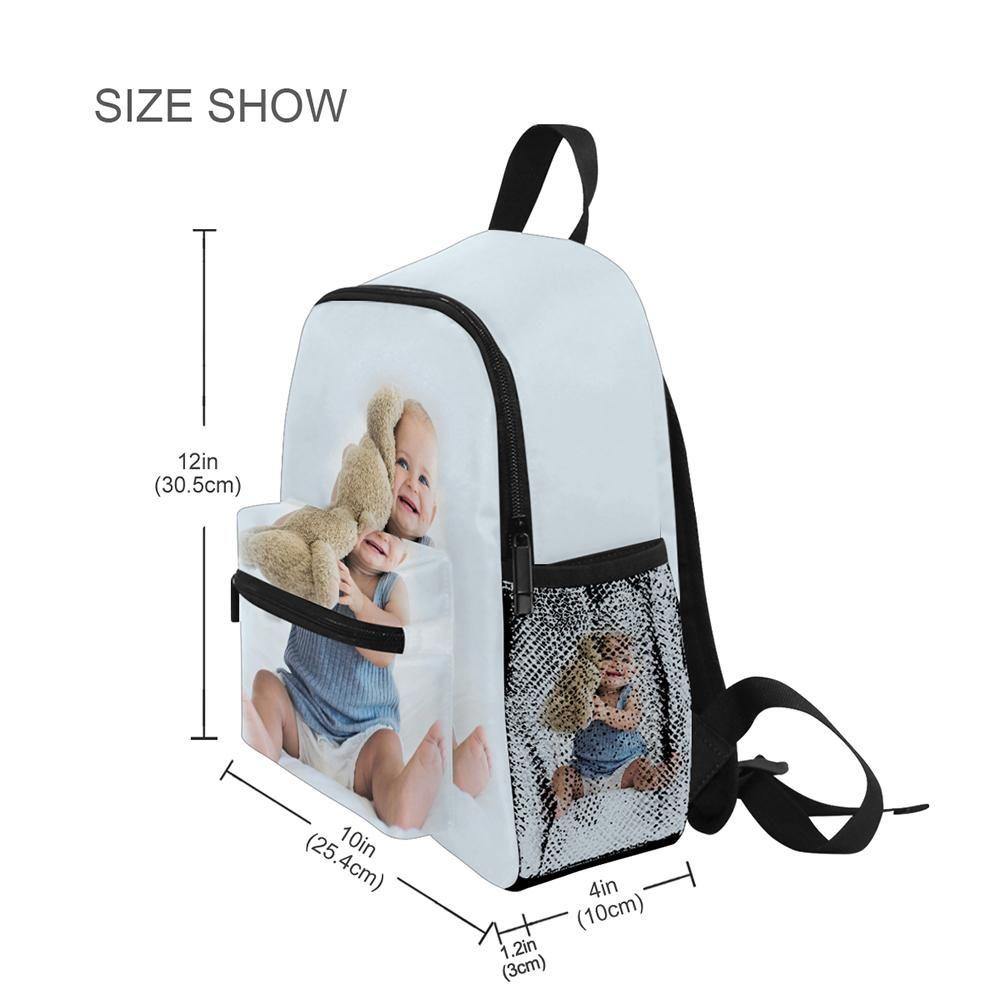 Photo School Bag Cute Kid