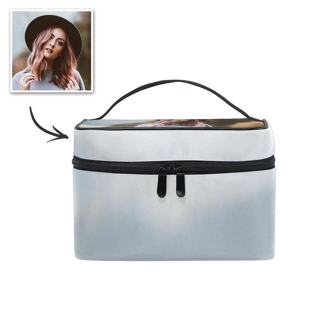 Photo Cosmetic Bag Flip Portable Bag