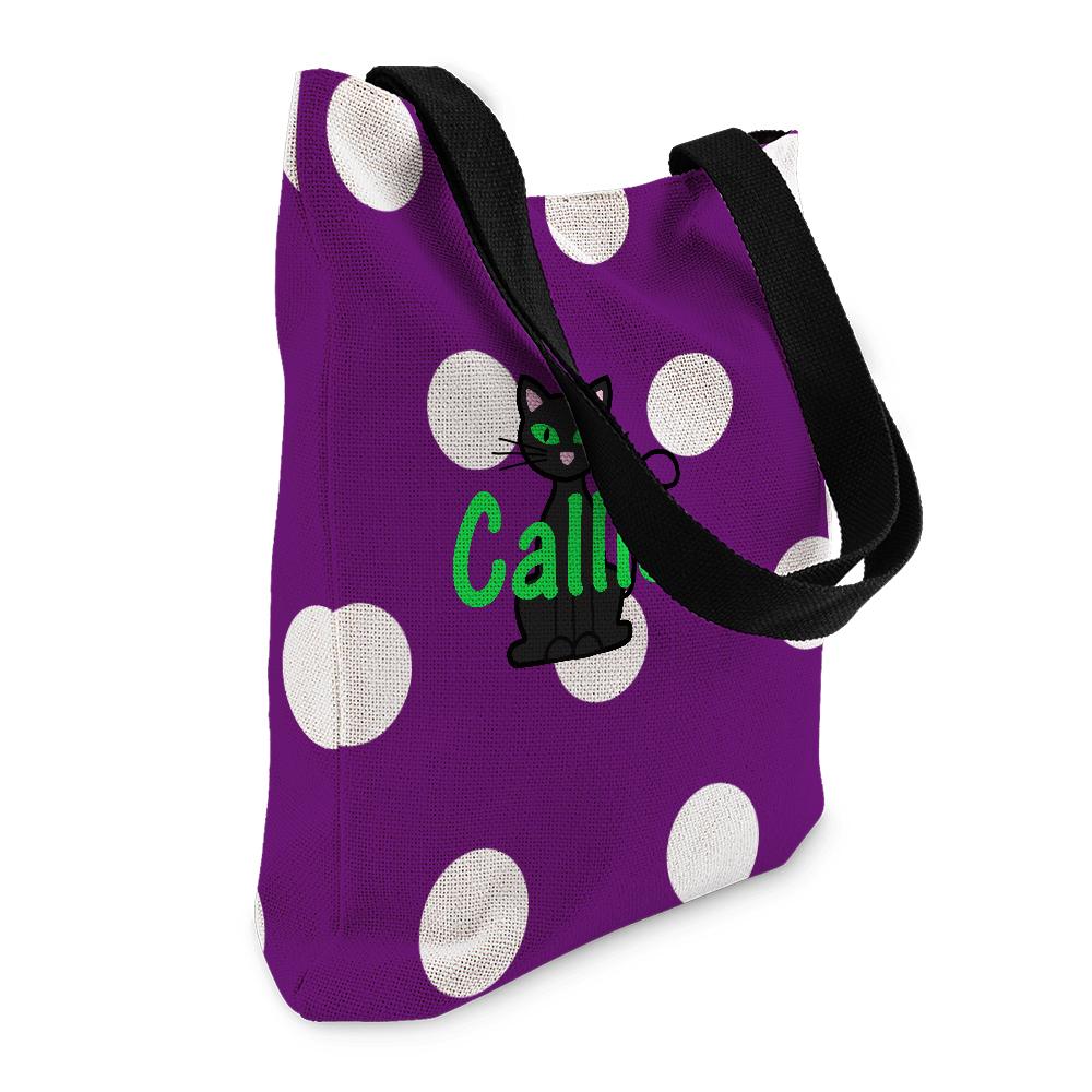 Custom Text Canvas Bag Gifts For Friends On Halloween