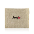 Linen Short Wallet Bag Gift for Her/Him