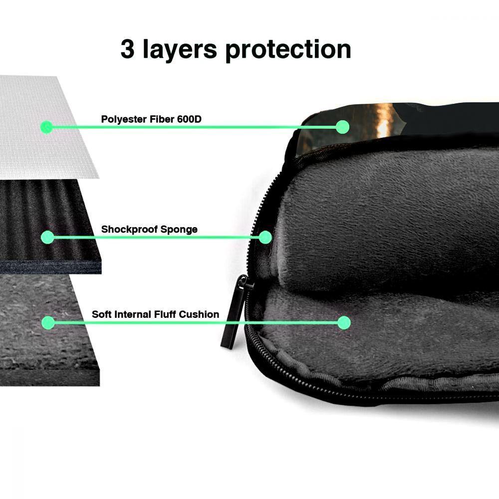 Custom Photo Laptop Bag Convenient for Office Worker 13inch