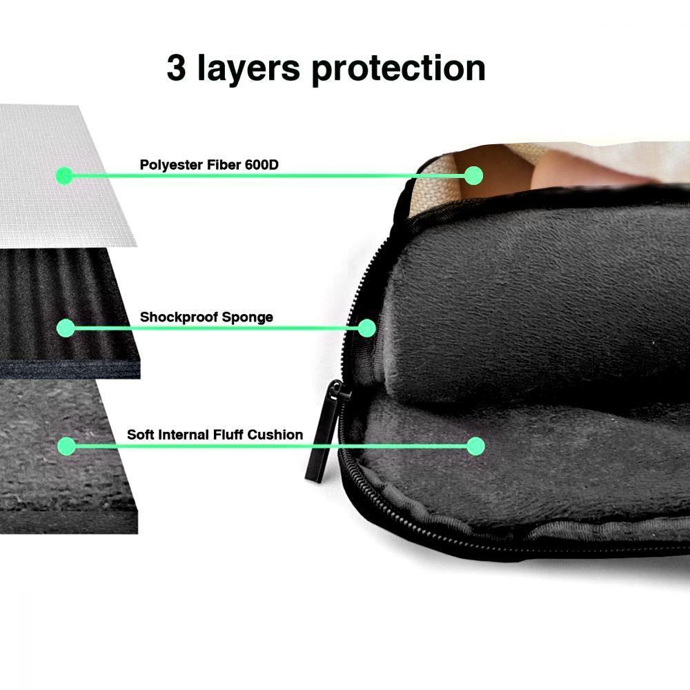 Custom Photo Laptop Bag Convenient for Office Worker 14inch