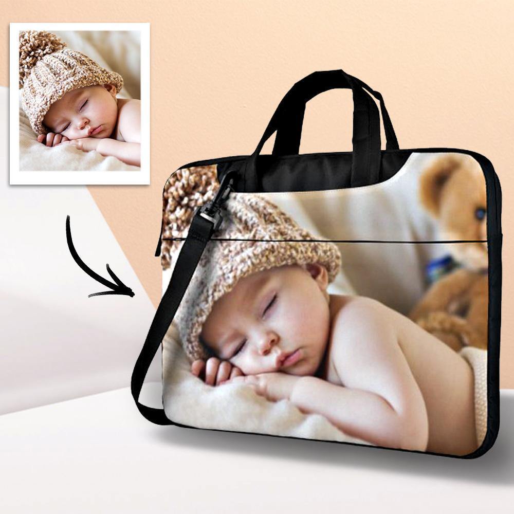 Custom Photo Laptop Bag Convenient for Office Worker 14inch